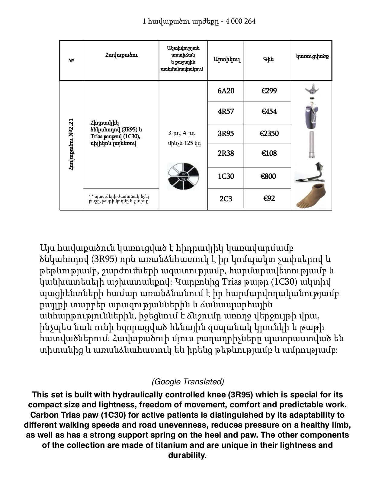 Interorto price list page 2