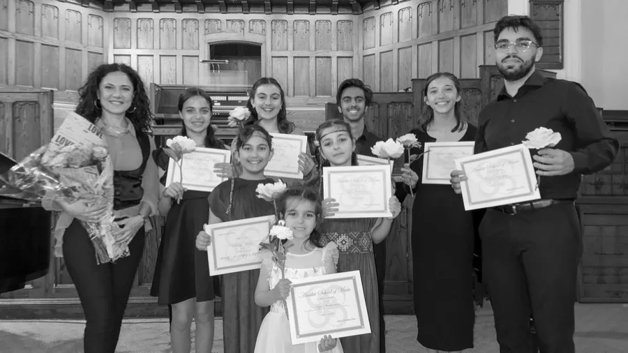 Anahit School of Music class photo 2024