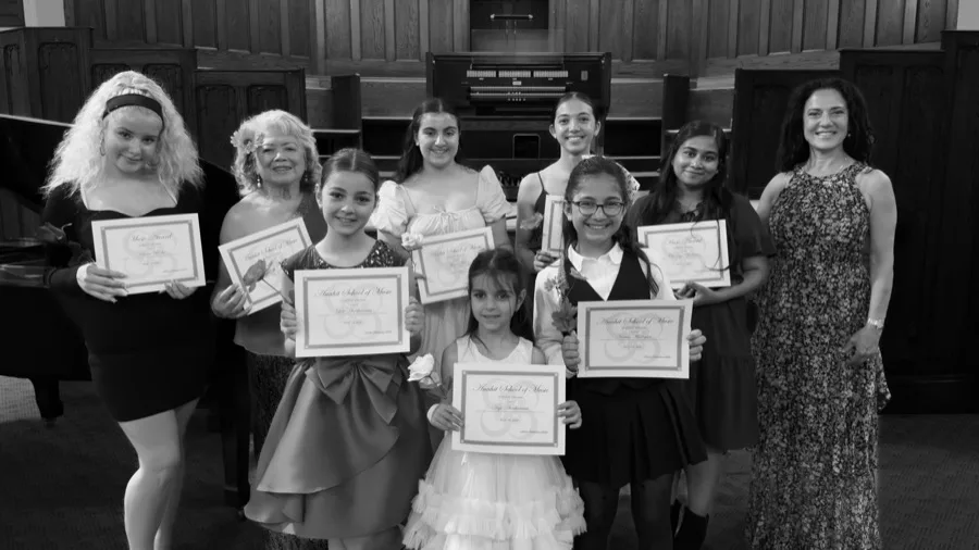 Anahit School of Music class photo 2025