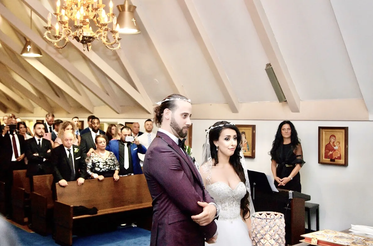 Anahit singing during a wedding ceremony